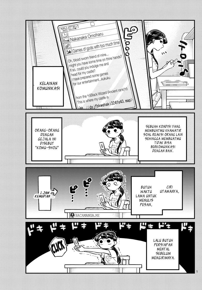 Komi-san wa Komyushou Desu Chapter 48 Gambar 5