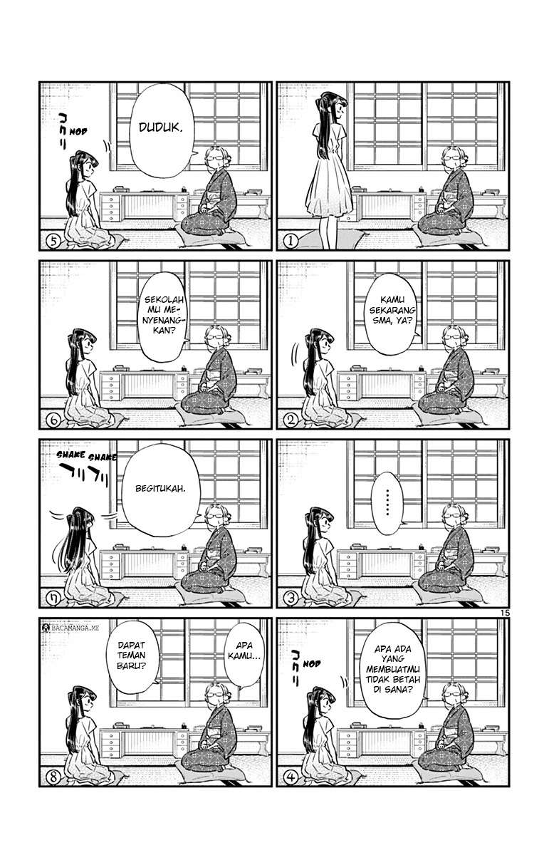 Komi-san wa Komyushou Desu Chapter 45 Gambar 15