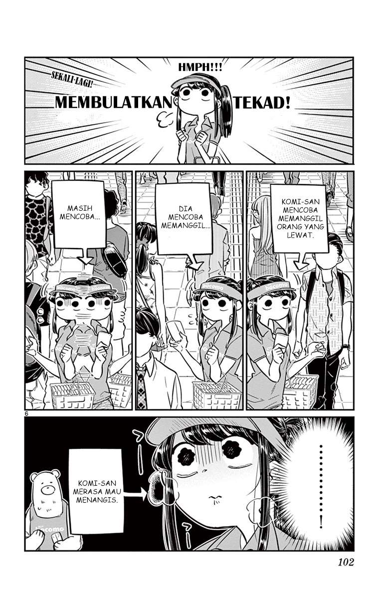 Komi-san wa Komyushou Desu Chapter 43 Gambar 6