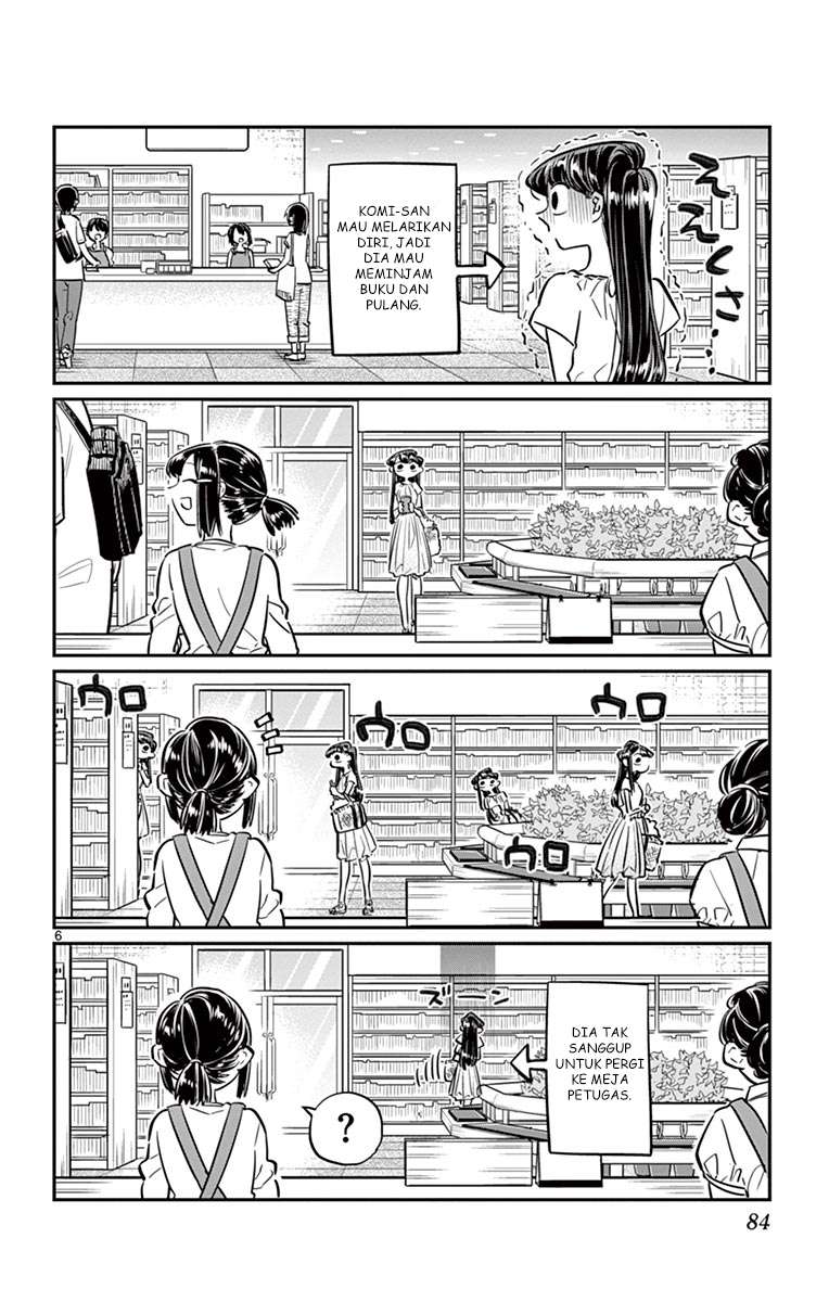 Komi-san wa Komyushou Desu Chapter 41 Gambar 6