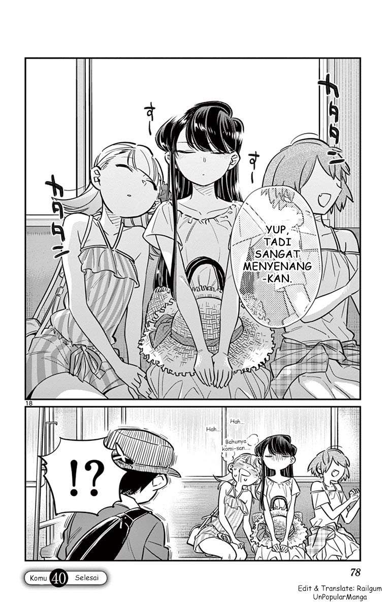 Komi-san wa Komyushou Desu Chapter 40 Gambar 18