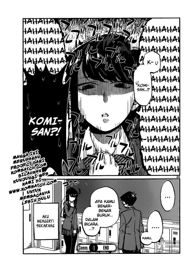 Komi-san wa Komyushou Desu Chapter 4 Gambar 8