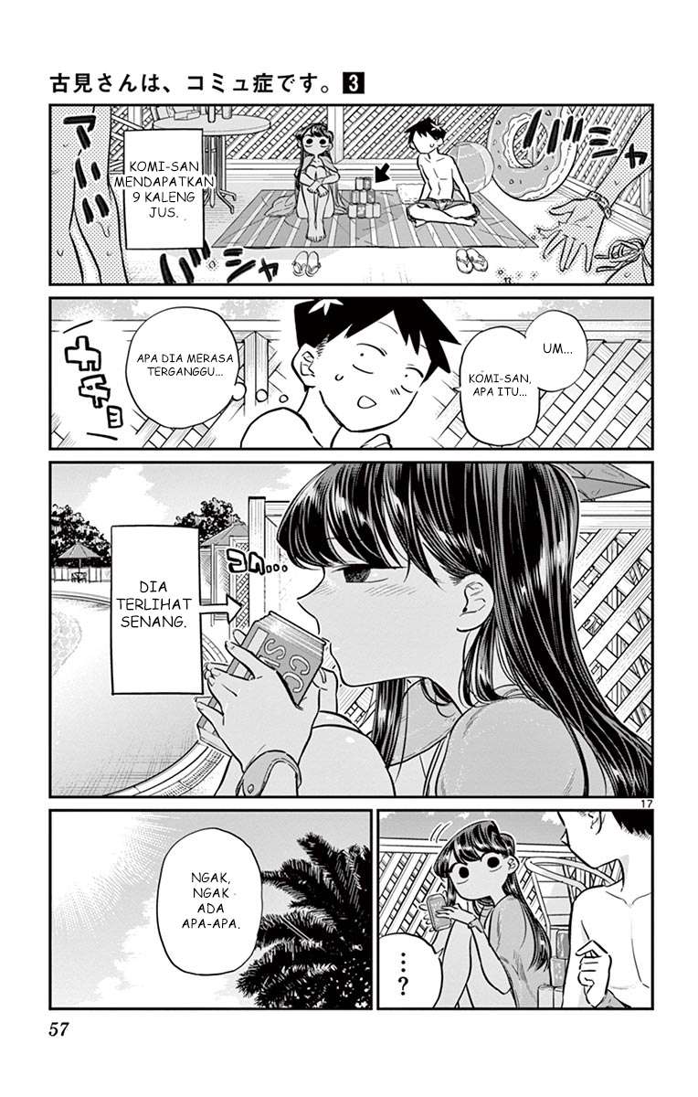 Komi-san wa Komyushou Desu Chapter 39 Gambar 17