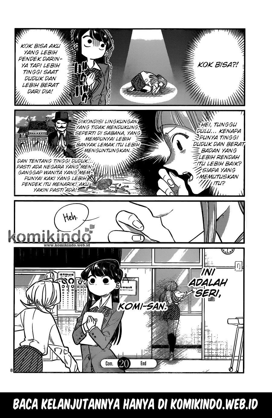 Komi-san wa Komyushou Desu Chapter 20 Gambar 8