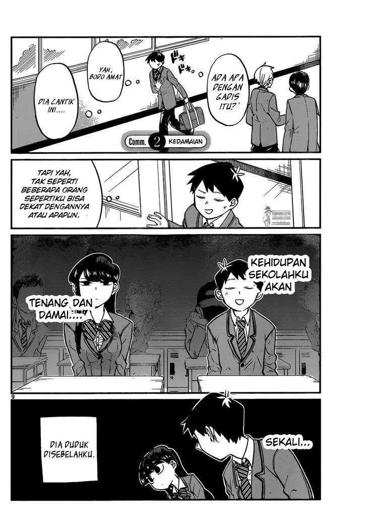 Baca Manga Komi-san wa Komyushou Desu Chapter 2 Gambar 2