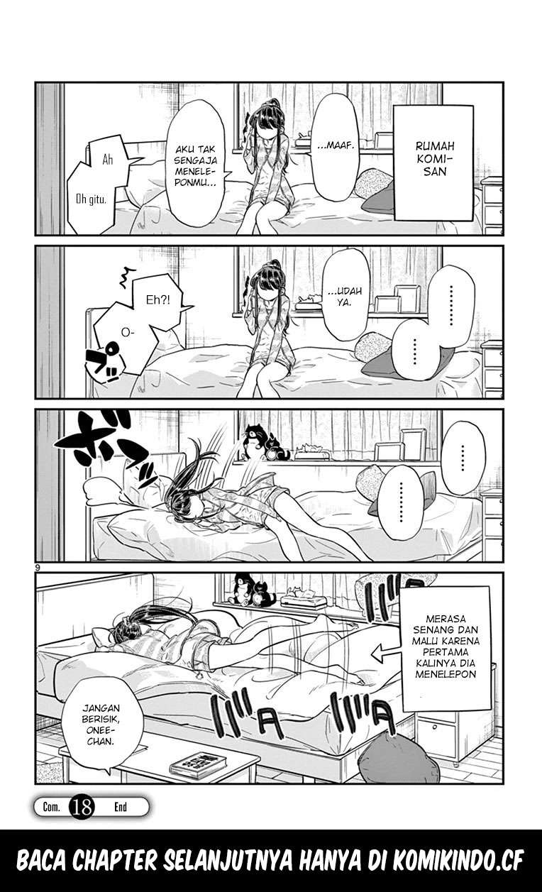 Komi-san wa Komyushou Desu Chapter 18 Gambar 9