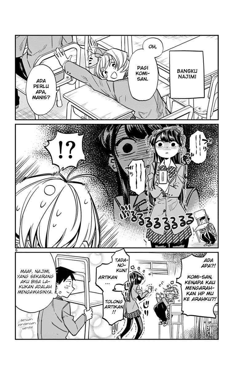 Komi-san wa Komyushou Desu Chapter 16 Gambar 7