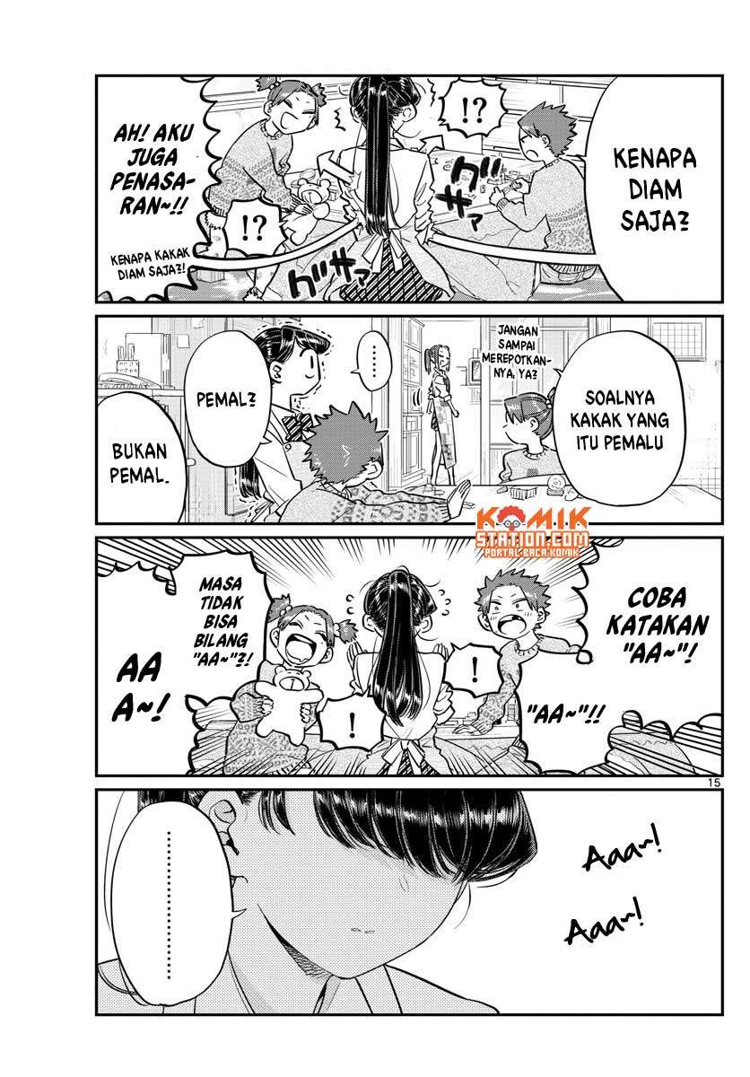 Komi-san wa Komyushou Desu Chapter 116 Gambar 17