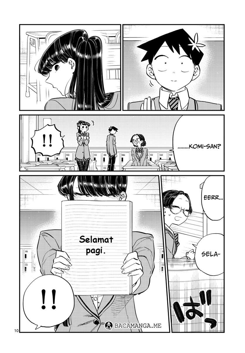 Komi-san wa Komyushou Desu Chapter 114 Gambar 10