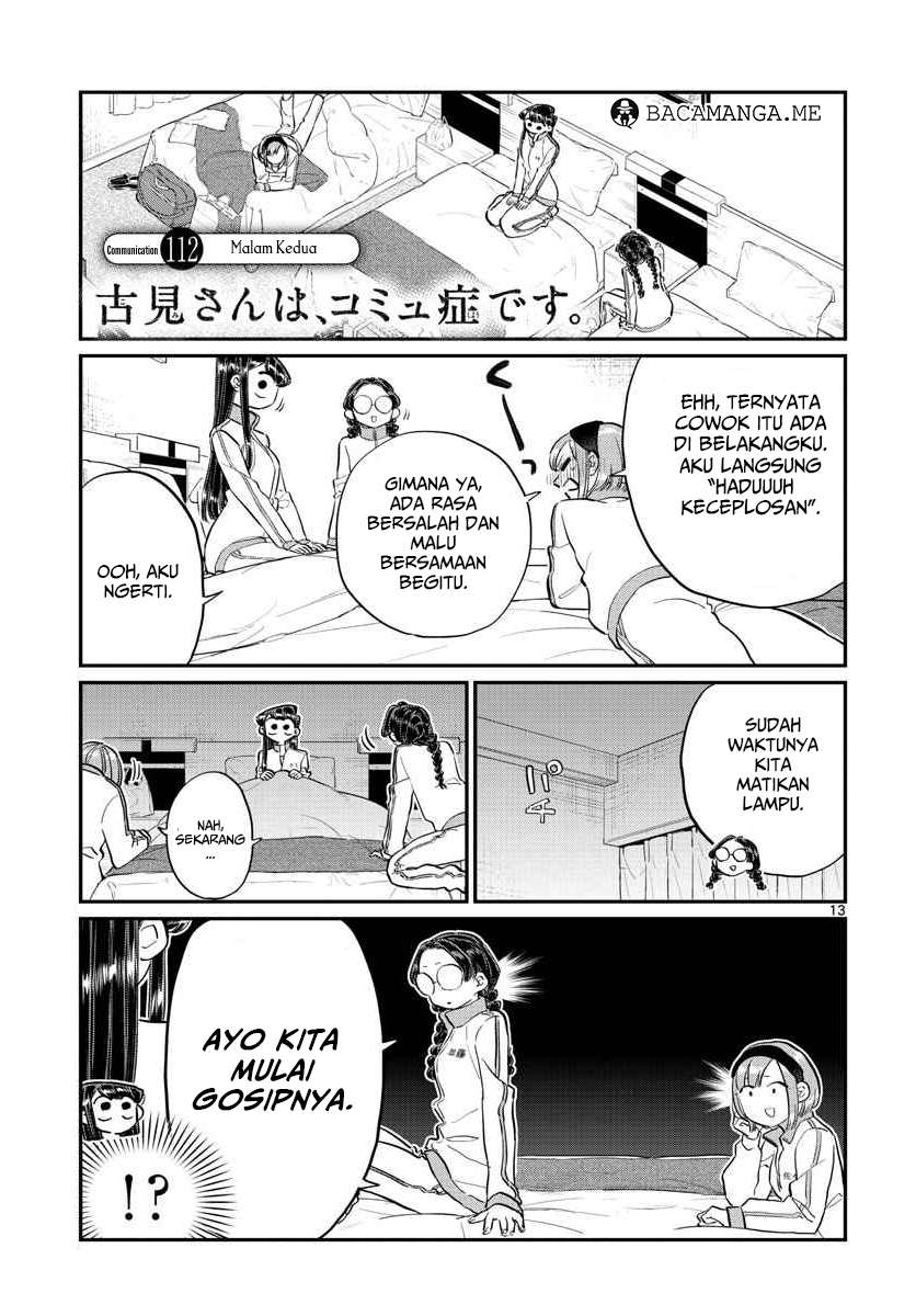 Baca Komik Komi-san wa Komyushou Desu Chapter 112 Gambar 1