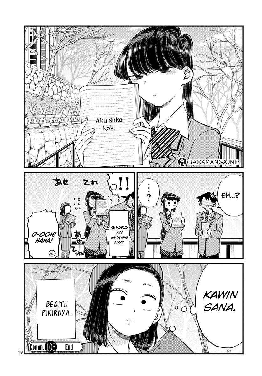 Komi-san wa Komyushou Desu Chapter 105 Gambar 19