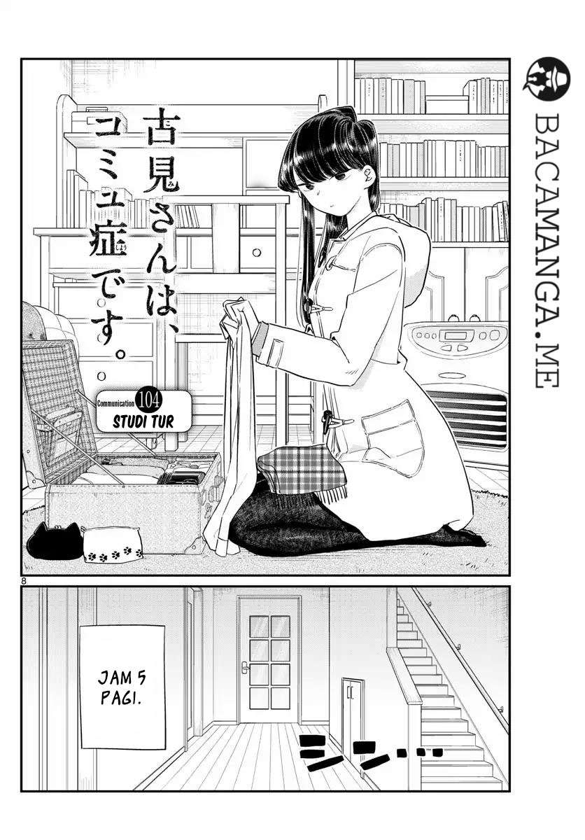 Baca Komik Komi-san wa Komyushou Desu Chapter 104 Gambar 1