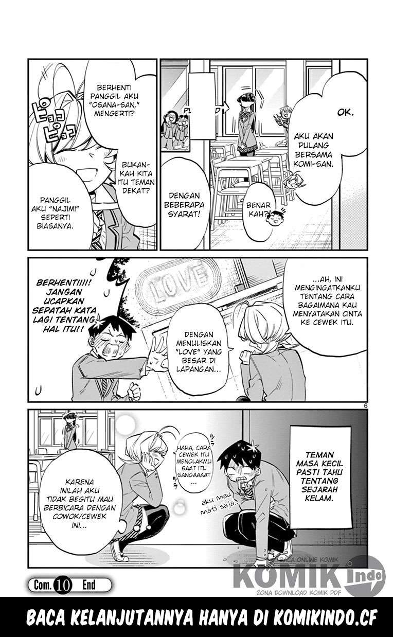 Komi-san wa Komyushou Desu Chapter 10 Gambar 7