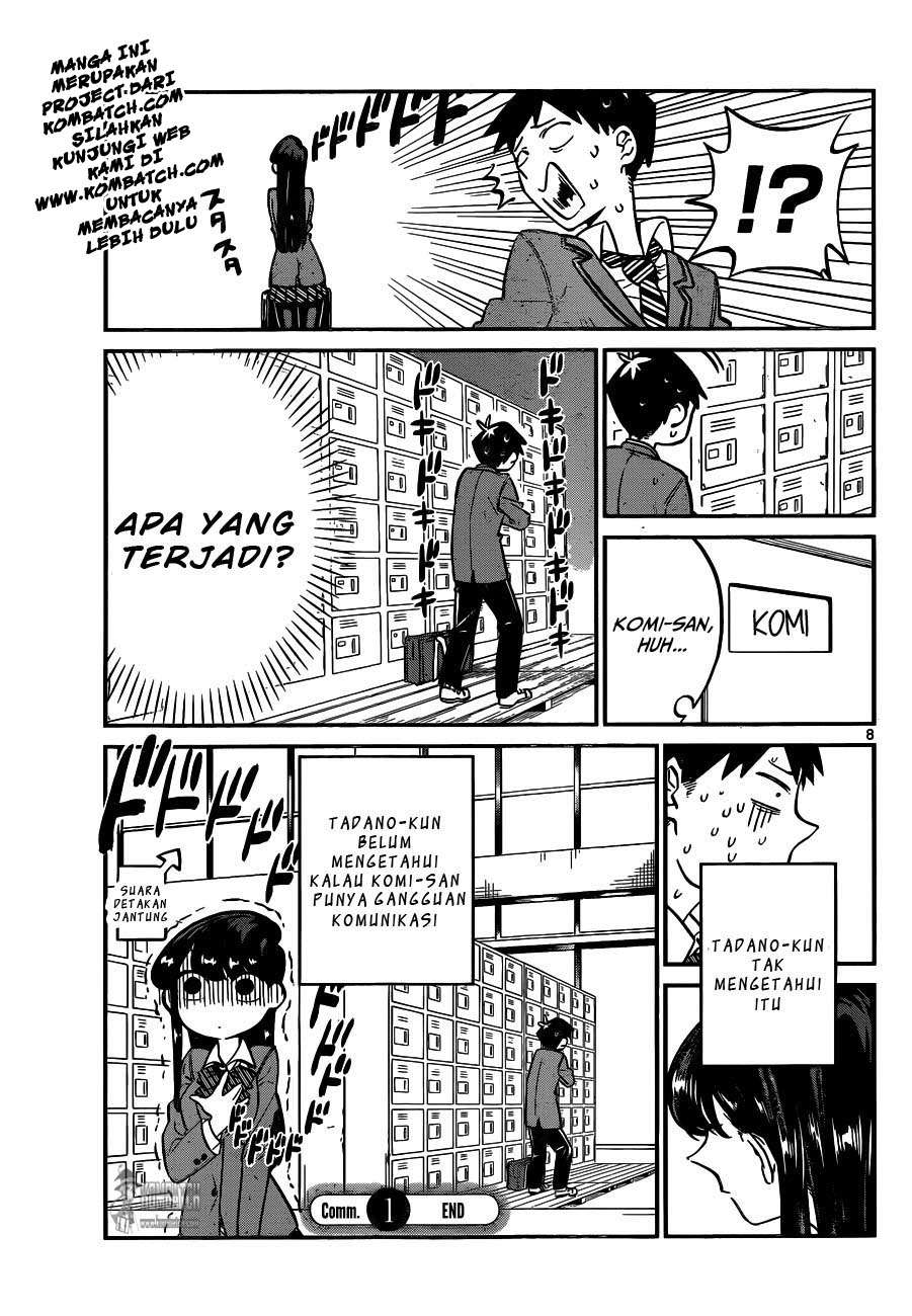 Komi-san wa Komyushou Desu Chapter 1 Gambar 10