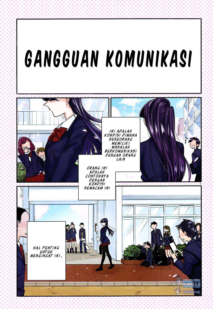 Komi-san wa Komyushou Desu Chapter 1 Gambar 4