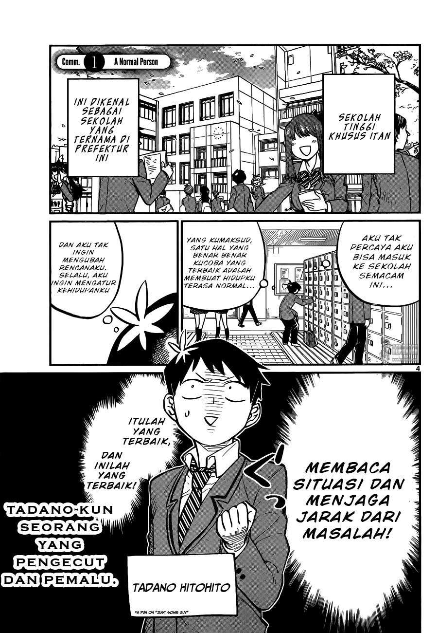 Komi-san wa Komyushou Desu Chapter 1 Gambar 6