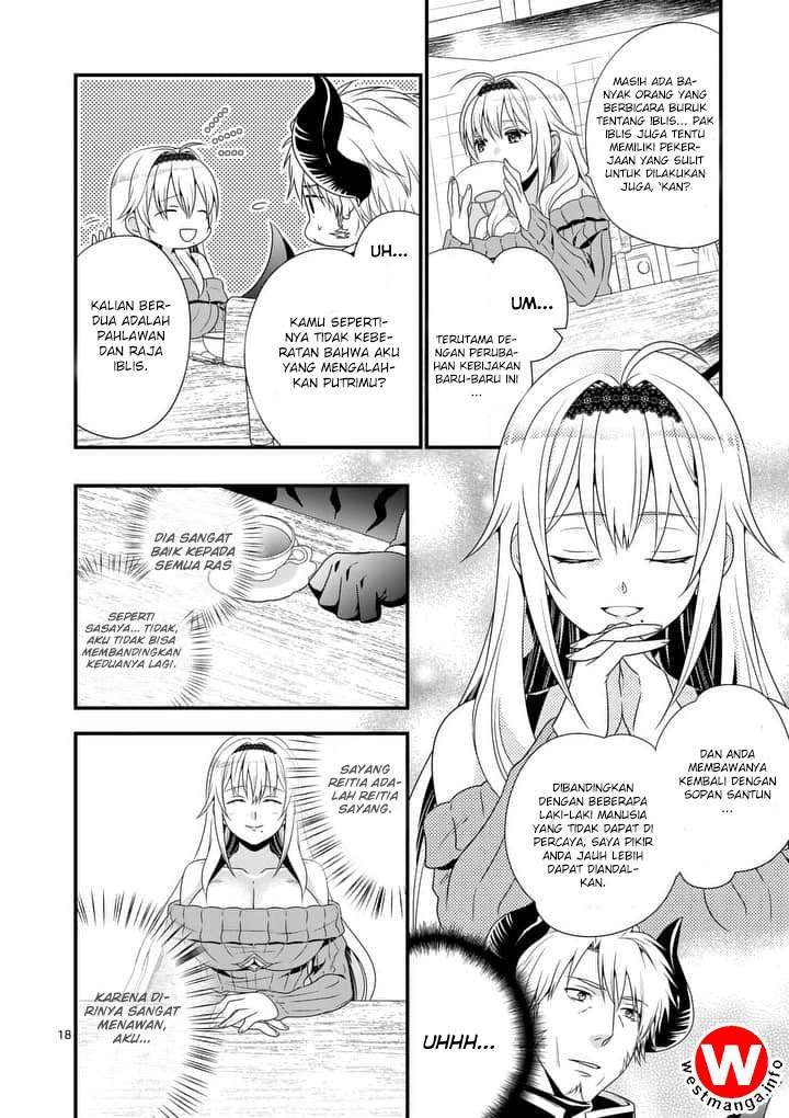 Maou desu Onna Yuusha no Hahaoya to Saikon Shita no de Onna Yuusha ga Giri no Musume ni Narimashita Chapter 1 Gambar 19