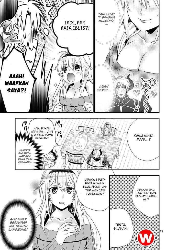 Maou desu Onna Yuusha no Hahaoya to Saikon Shita no de Onna Yuusha ga Giri no Musume ni Narimashita Chapter 1 Gambar 22