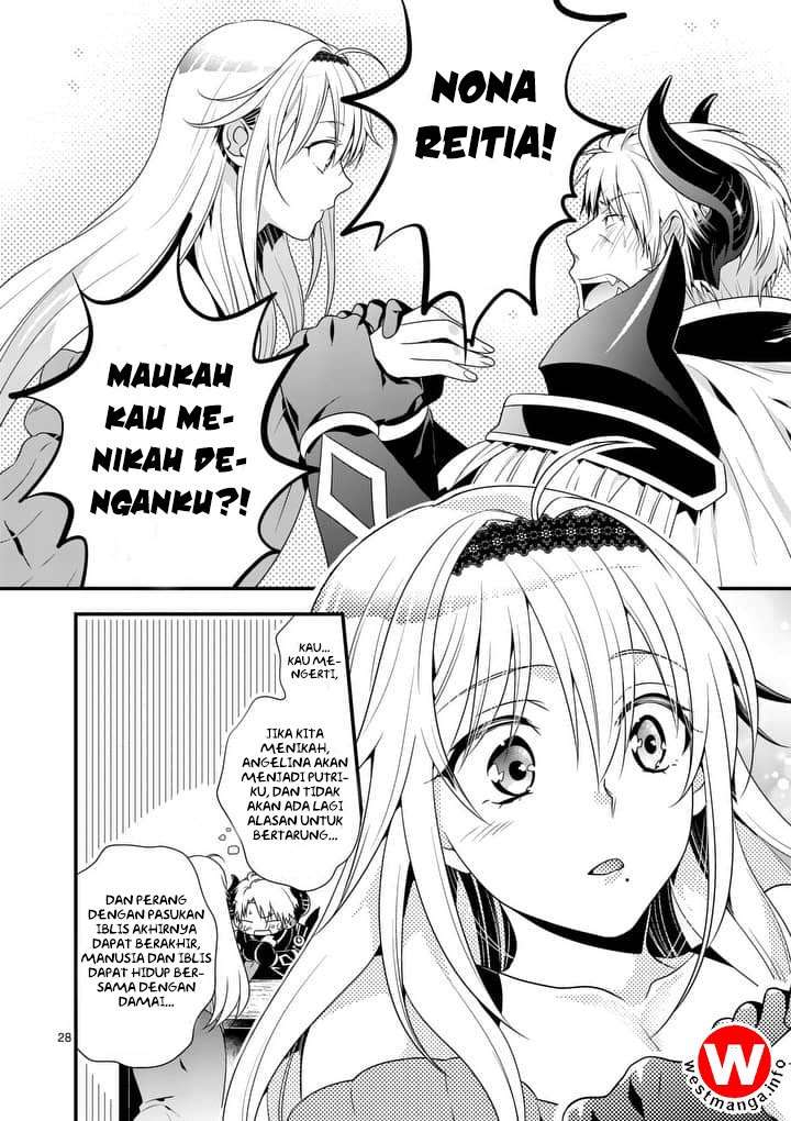 Maou desu Onna Yuusha no Hahaoya to Saikon Shita no de Onna Yuusha ga Giri no Musume ni Narimashita Chapter 1 Gambar 29