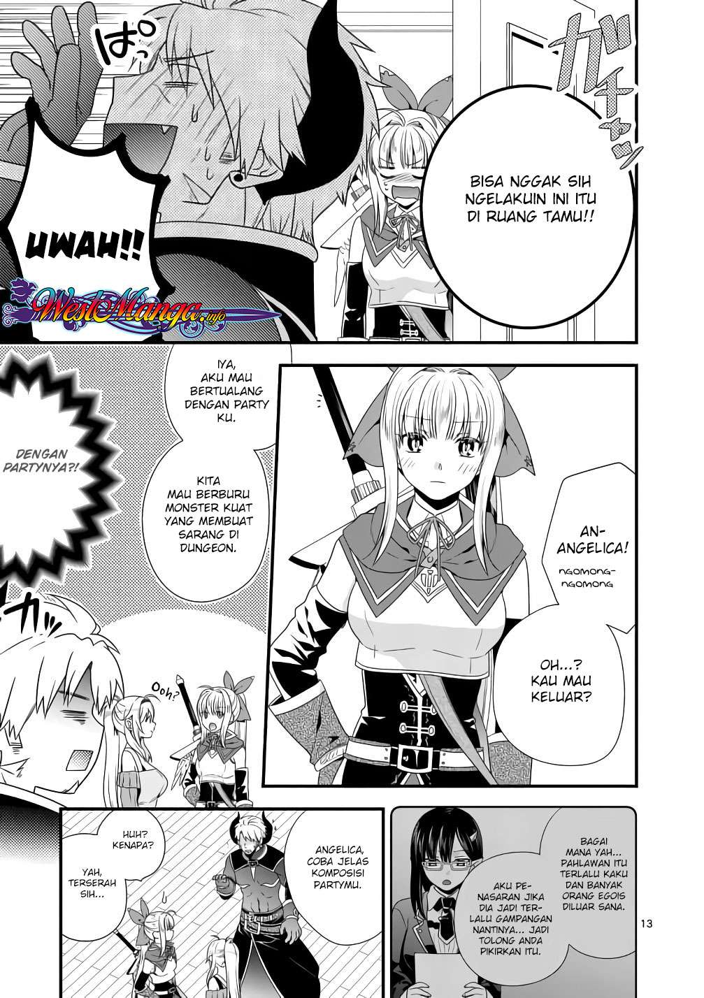 Maou desu Onna Yuusha no Hahaoya to Saikon Shita no de Onna Yuusha ga Giri no Musume ni Narimashita Chapter 9 Gambar 14