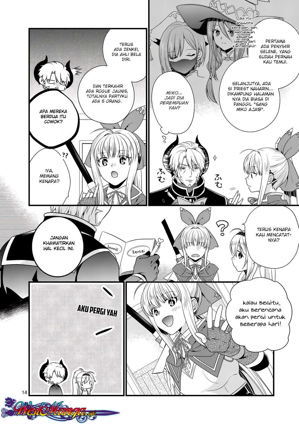 Maou desu Onna Yuusha no Hahaoya to Saikon Shita no de Onna Yuusha ga Giri no Musume ni Narimashita Chapter 9 Gambar 15