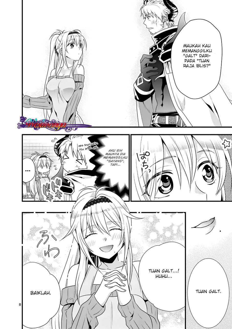 Maou desu Onna Yuusha no Hahaoya to Saikon Shita no de Onna Yuusha ga Giri no Musume ni Narimashita Chapter 2 Gambar 9