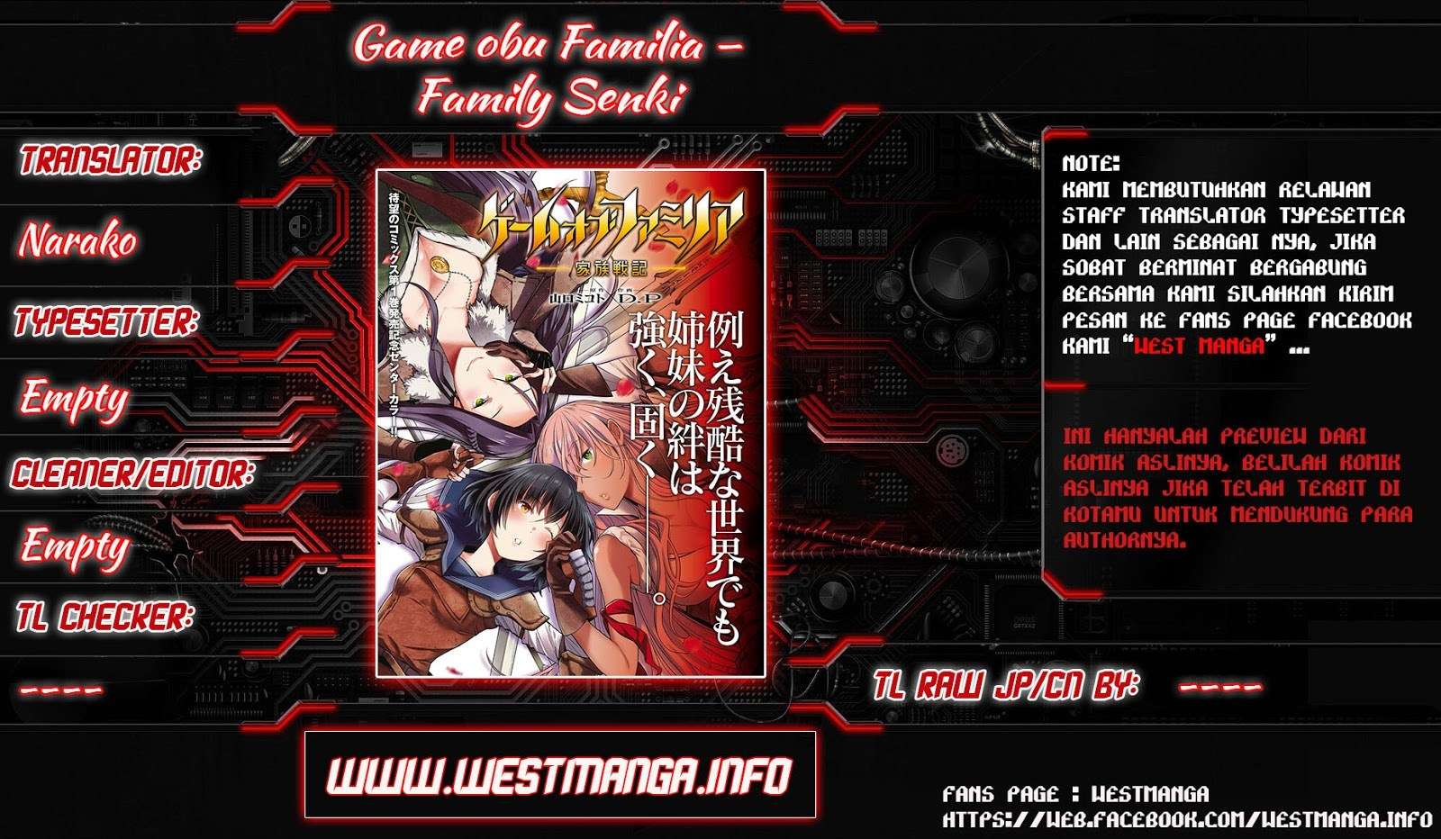 Baca Manga Game obu Familia - Family Senki Chapter 9 Gambar 2