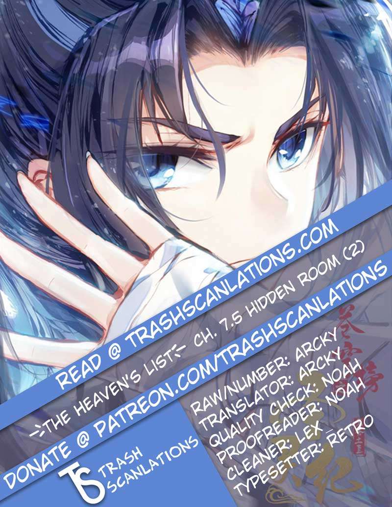 Baca Manhua The Heaven’s List Chapter 7.5 Gambar 2