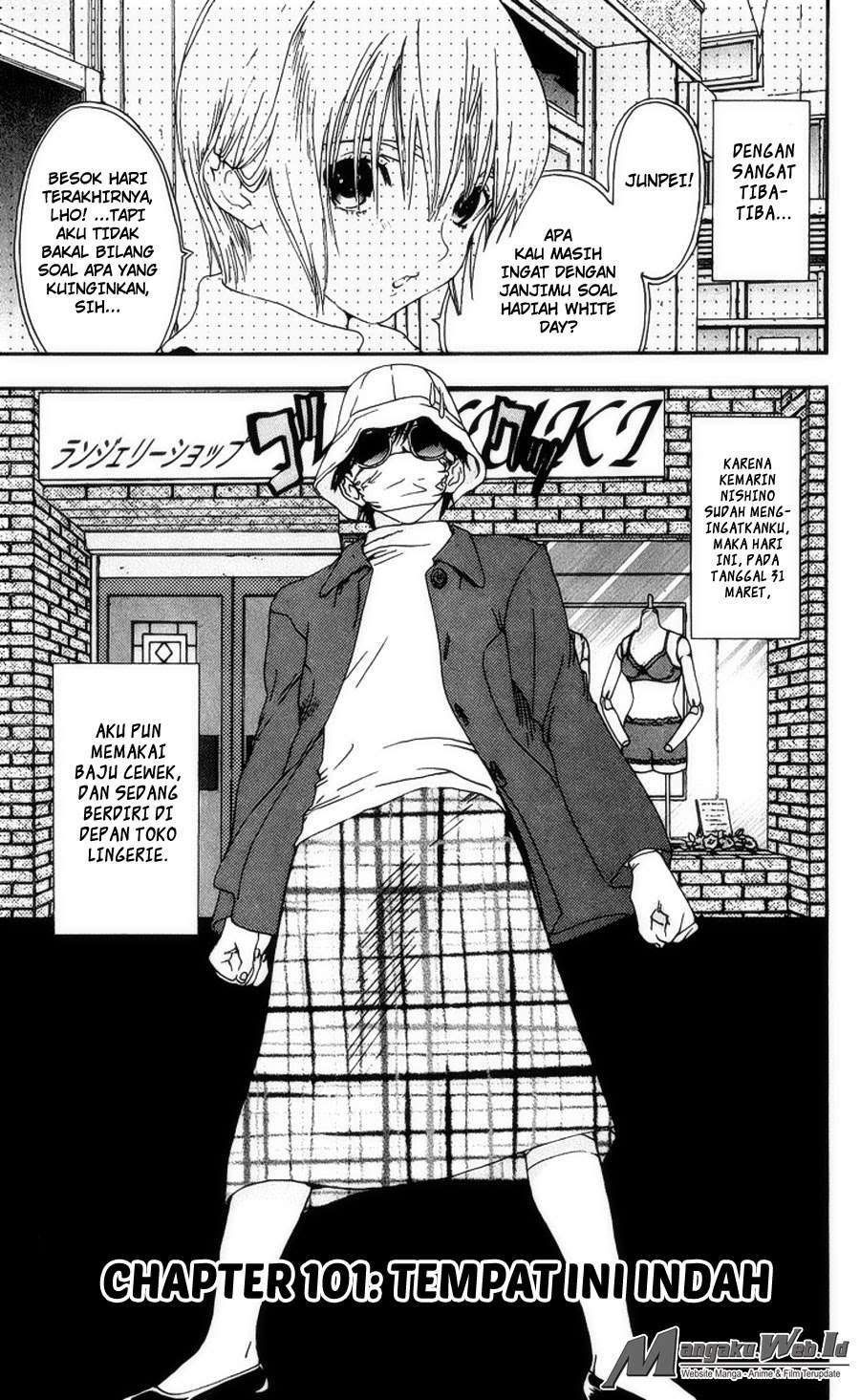Baca Manga Ichigo 100% Chapter 101 Gambar 2