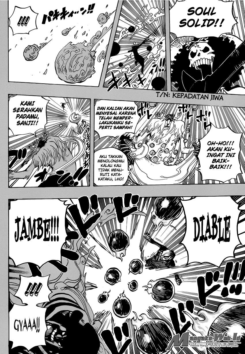 One Piece Chapter 807 Gambar 10