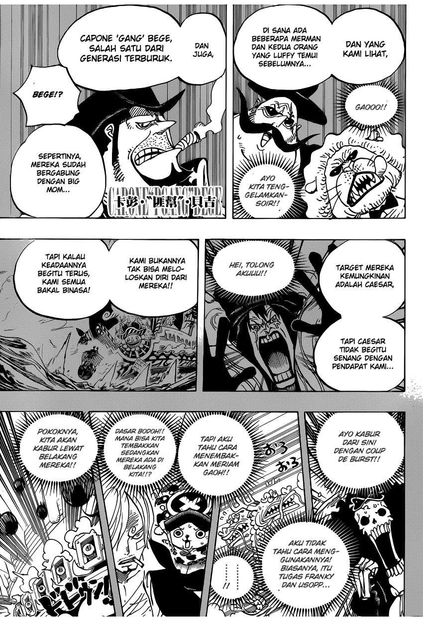 One Piece Chapter 807 Gambar 9