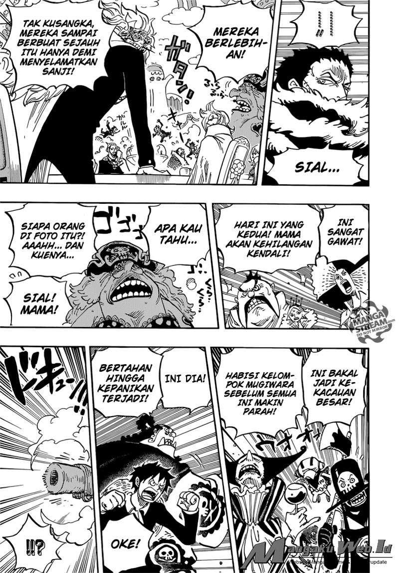 One Piece Chapter 864 Gambar 6