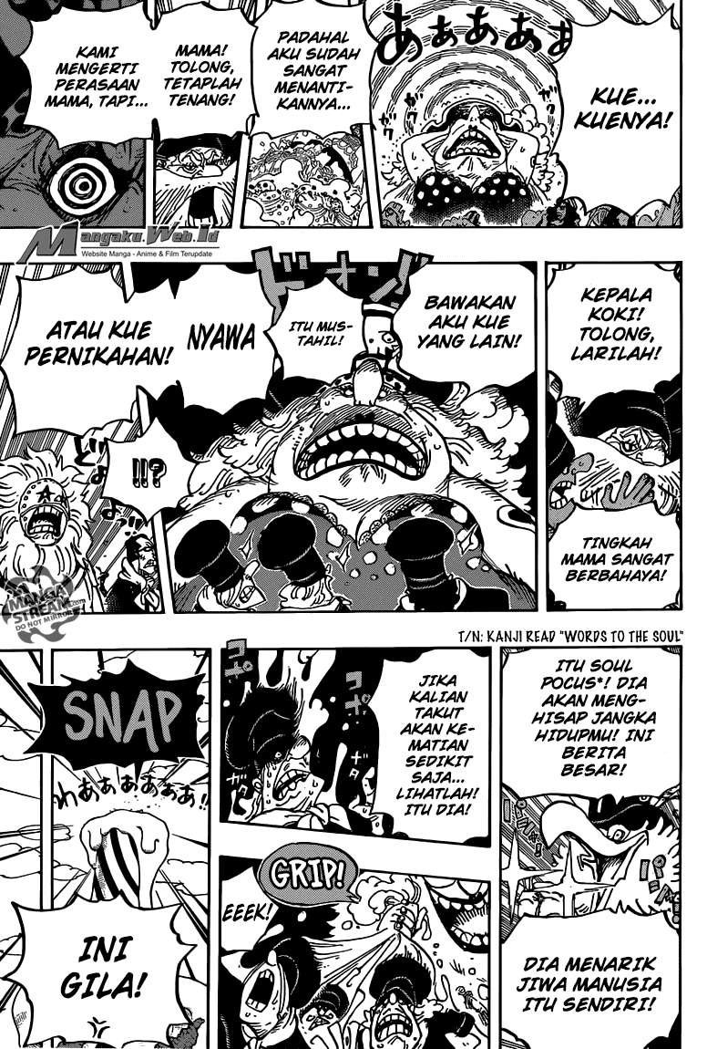 One Piece Chapter 863 Gambar 7