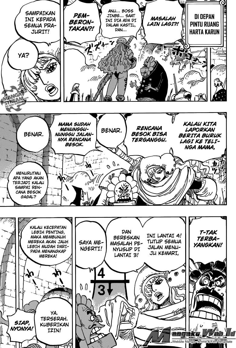 One Piece Chapter 852 Gambar 15