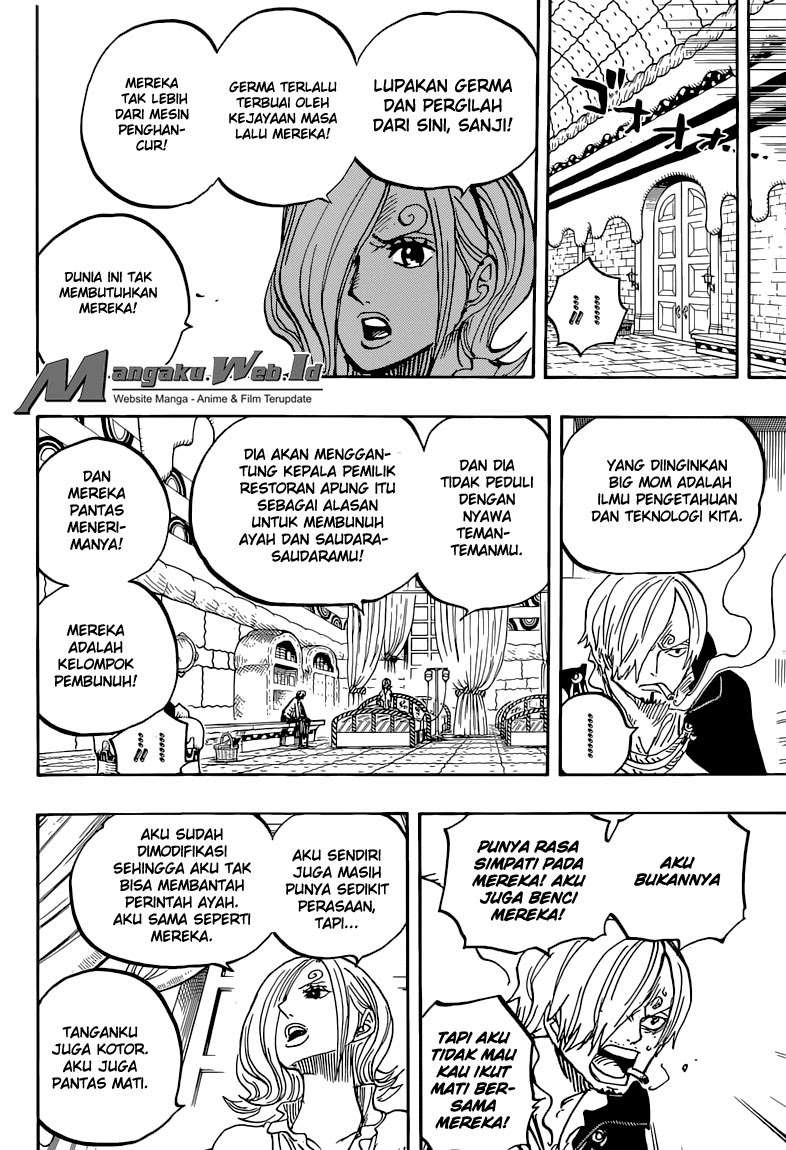One Piece Chapter 852 Gambar 16