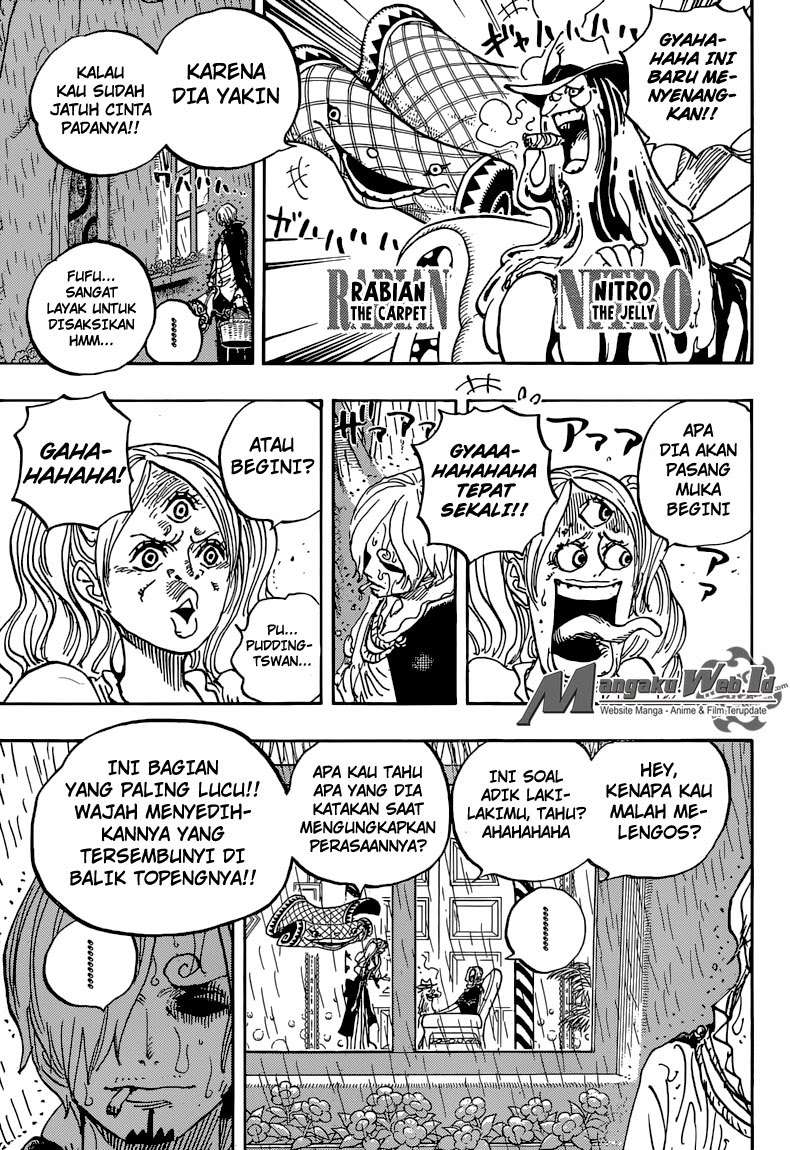 One Piece Chapter 851 Gambar 7