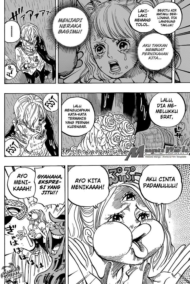 One Piece Chapter 851 Gambar 8