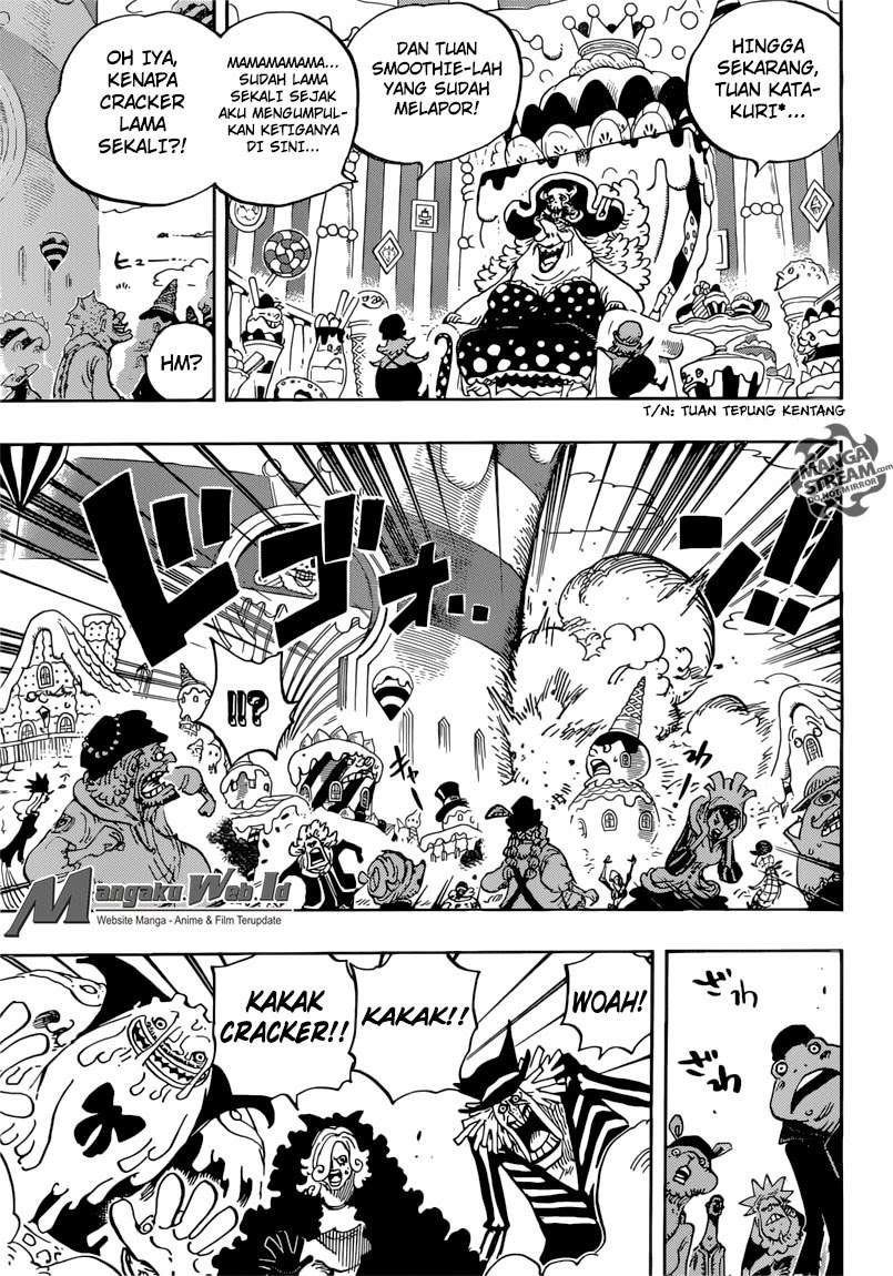 One Piece Chapter 843 Gambar 4