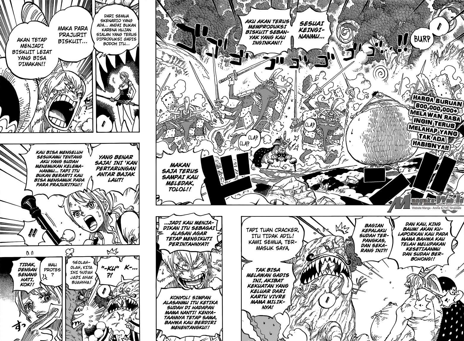 One Piece Chapter 842 Gambar 3