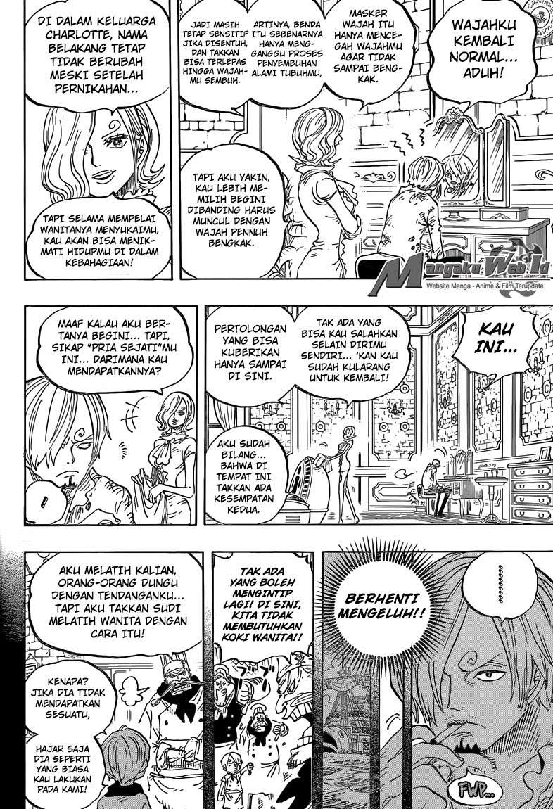 One Piece Chapter 842 Gambar 8