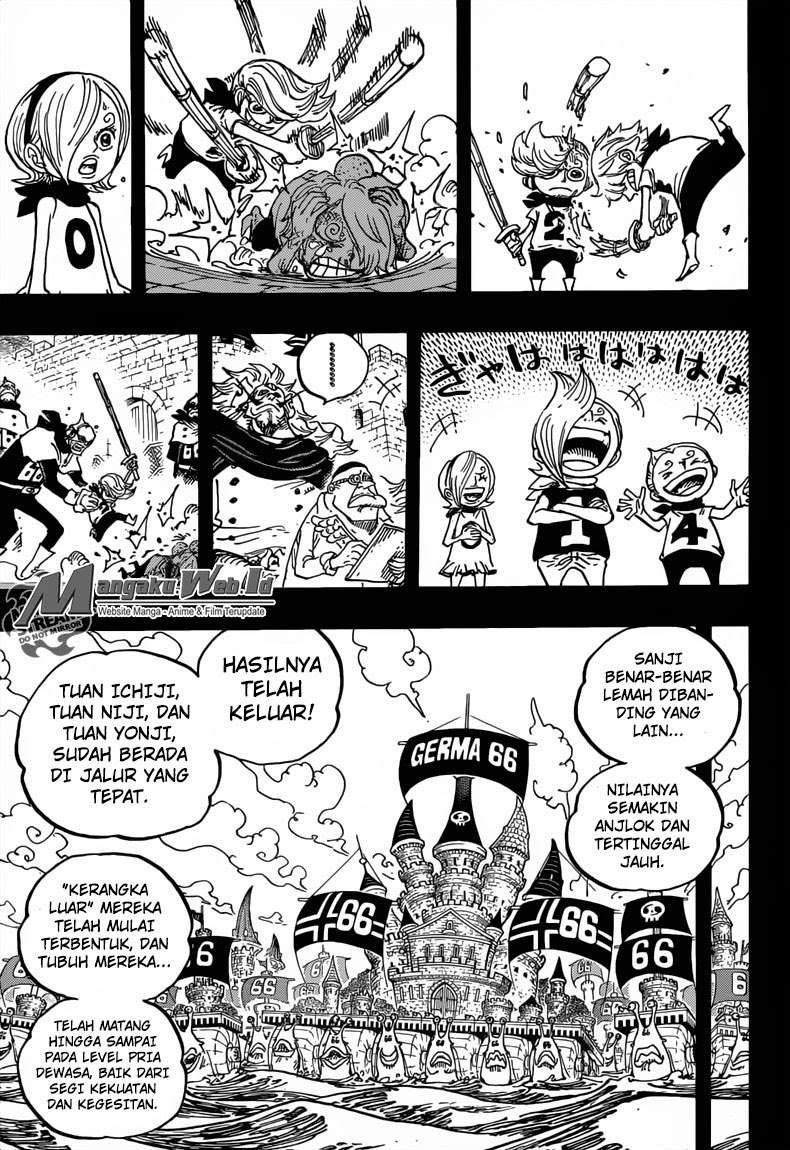 One Piece Chapter 840 Gambar 14