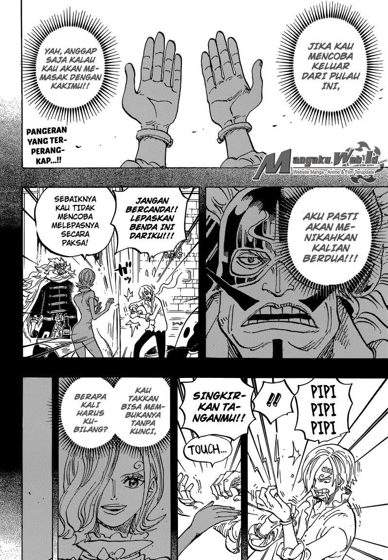 One Piece Chapter 834 Gambar 3