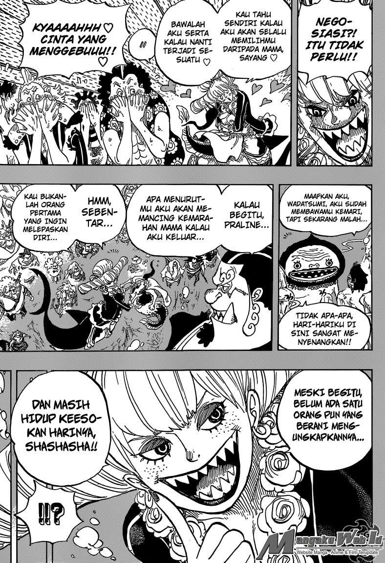 One Piece Chapter 830 Gambar 8