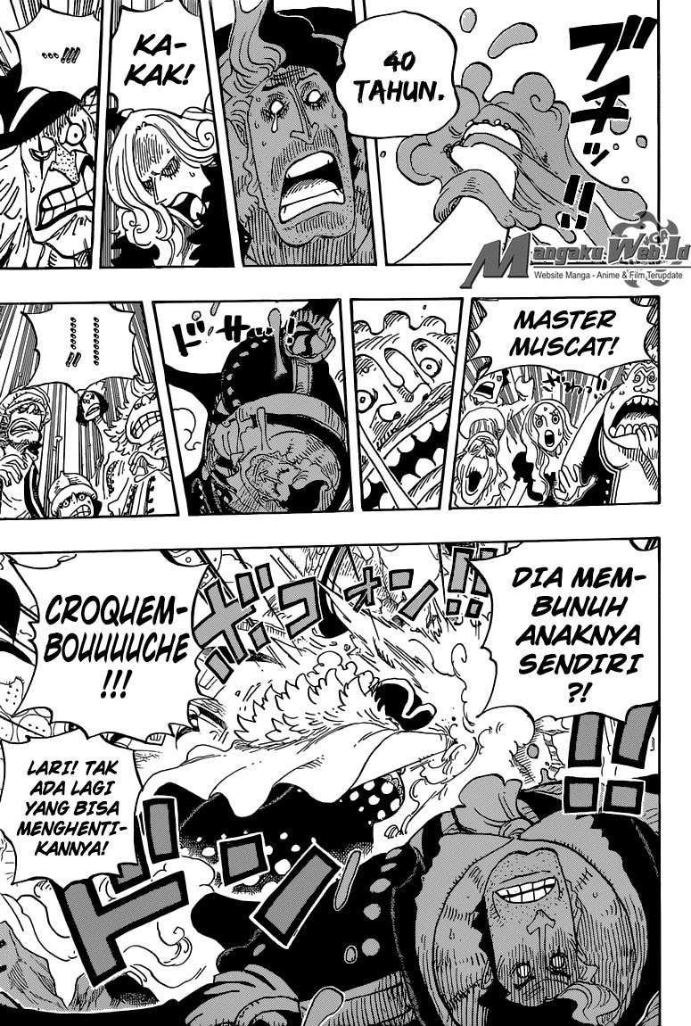 One Piece Chapter 829 Gambar 13