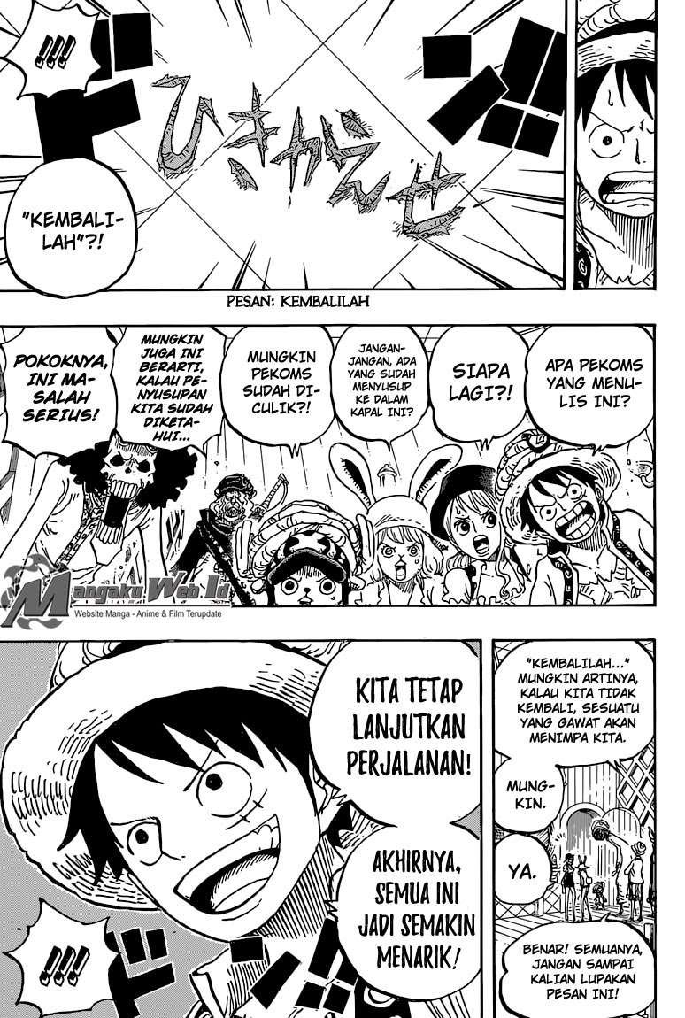 One Piece Chapter 828 Gambar 14