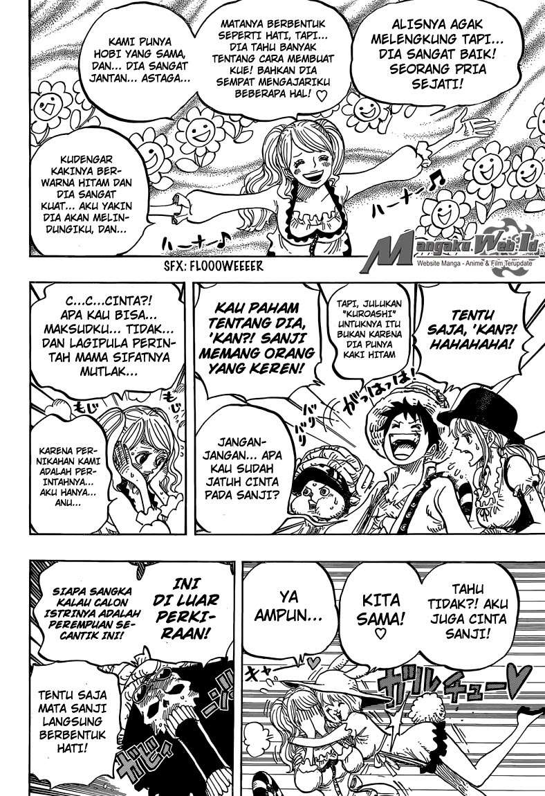 One Piece Chapter 828 Gambar 7