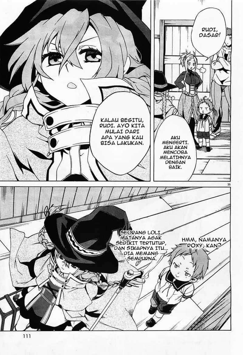 Mushoku Tensei: Isekai Ittara Honki Dasu Chapter 1 Gambar 40