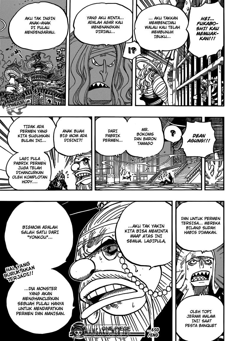 One Piece Chapter 650 Gambar 18