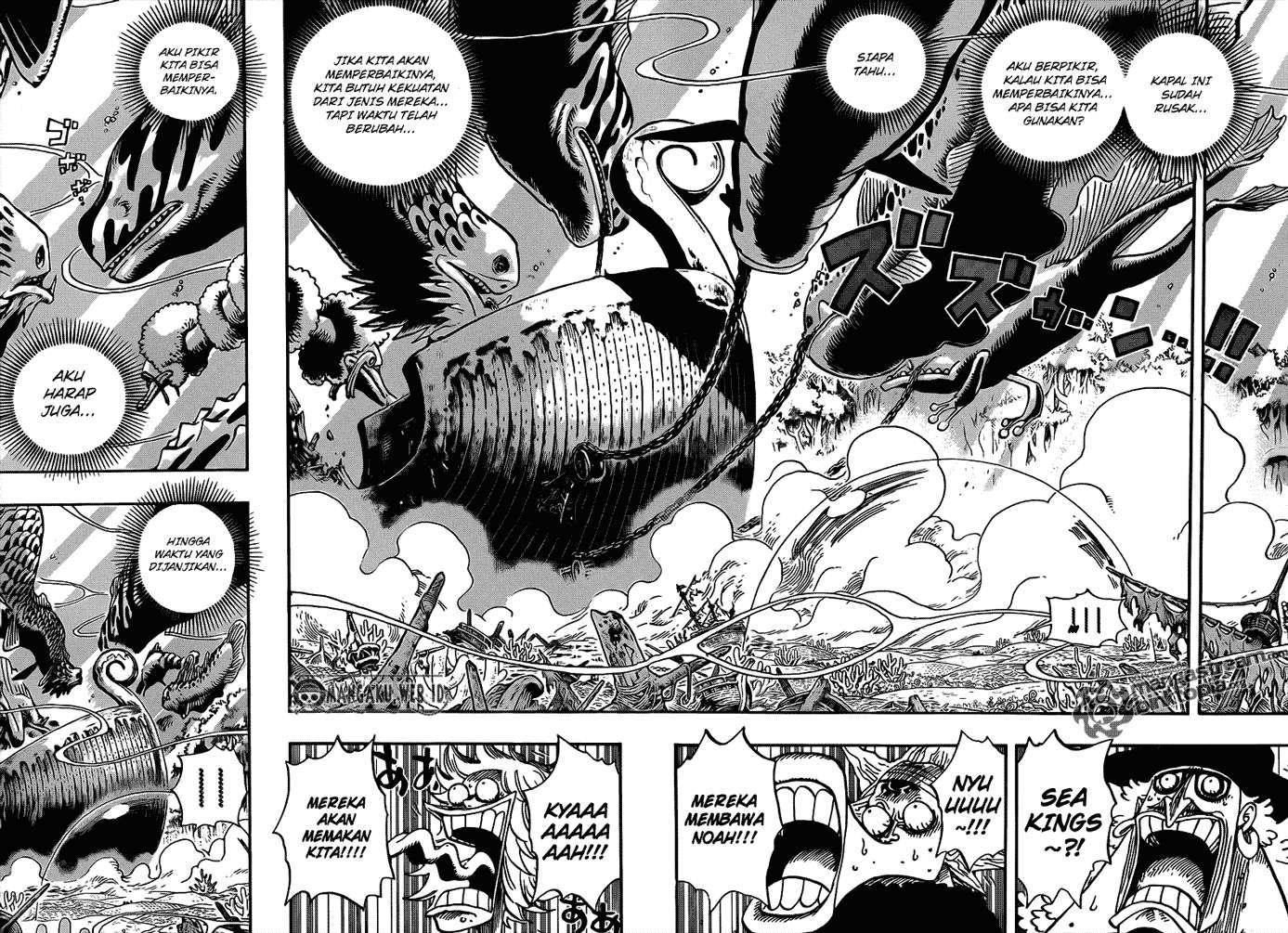 One Piece Chapter 648 Gambar 7