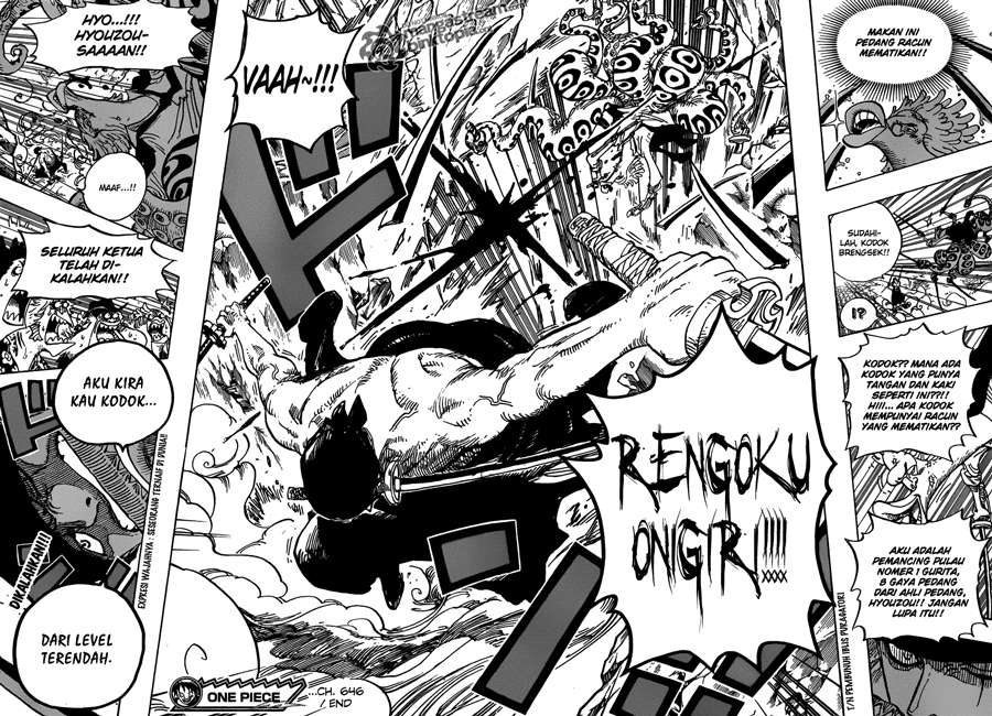 One Piece Chapter 646 Gambar 13